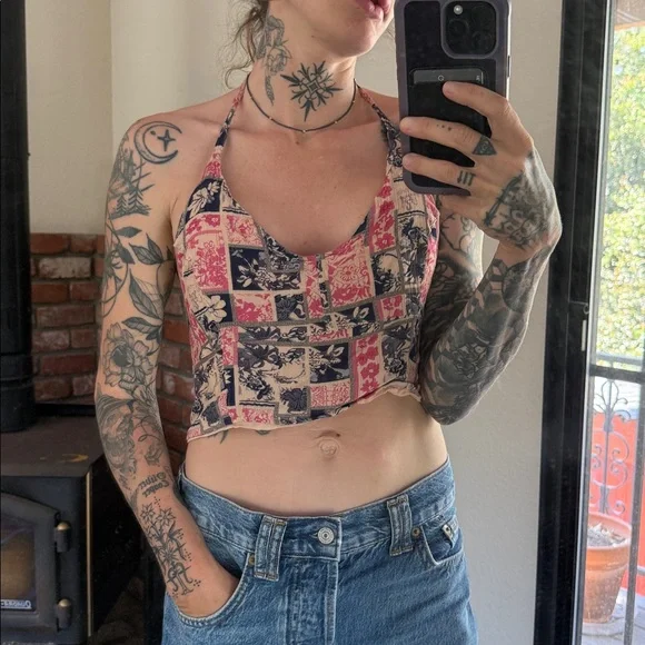 Free People Rae Halter Top - Picture 7 of 7